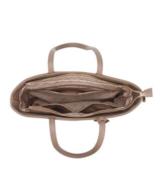 style code 【MERCURYDUO/マーキュリーデュオ】レニス　チャーム付きシンプルラージトートバッグ オーク