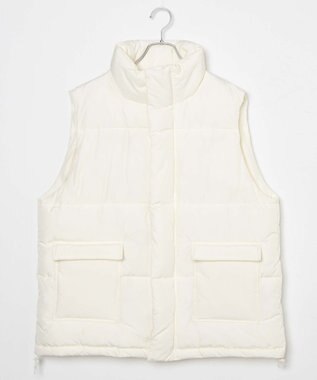 WEGO パテッドベスト オフホワイト