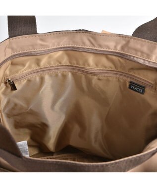 Y'SACCS 【PEANUTSコラボ】SNOOPY ダブルテープトート Mサイズ ベージュ