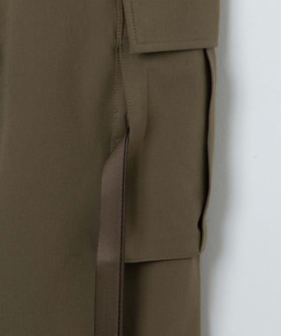 WEGO 【ユニセックス着用ITEM】トロミカーゴスラックス カーキ