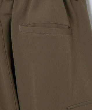 WEGO 【ユニセックス着用ITEM】トロミカーゴスラックス カーキ