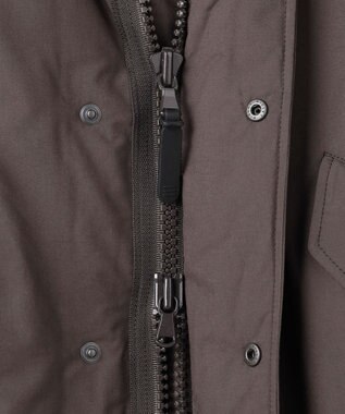 J.PRESS MEN 真冬の上質ドレスダウン【軽量 / 保温性 / 撥水性 / 透湿】ストレッチタフタ ADSモッズダウン コート カーキ系