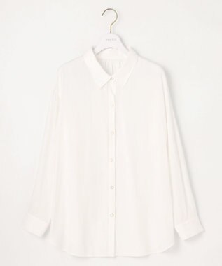 ANY SIS 【美人百花7月号掲載】ライトシアー シャツ オフホワイト