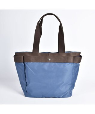 Y'SACCS 【PEANUTSコラボ】SNOOPY ダブルテープトート Mサイズ ブルー