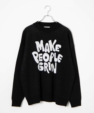 WEGO オーバーフィットジャガードプルオーバー 柄2