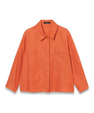 JOSEPH ソフトコットンシルク　シャツ Sun down