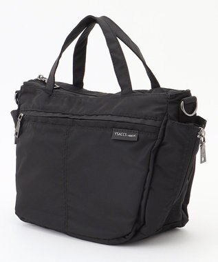 Y'SACCS 【Y’SACCS vous et】サイドジップ2WAYミニトート ブラック