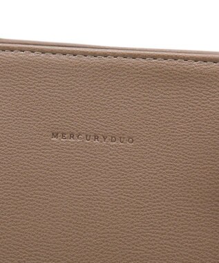 style code 【MERCURYDUO/マーキュリーデュオ】レニス　チャーム付きシンプルラージトートバッグ オーク