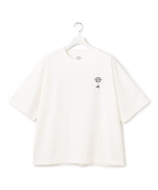 J.PRESS YORK STREET 【UNISEX】【NAO YOSHIHARAコラボ】MAIKO グラフィック Tシャツ ホワイト系