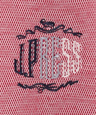 J.PRESS KIDS 【140-170㎝】COOLMAX コンビボーダー リブＴシャツ レッド系