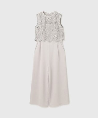 GRACE CONTINENTAL レースコンビサロペット グレー