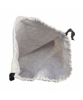 ACE BAGS & LUGGAGE HAyU × ace.  巾着 2点セット 猫柄 17824 アイボリー