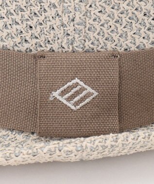 JOSEPH ABBOUD 【尾州産素材・和紙糸使用・洗える】和紙MIXラッセル ハット ベージュ系