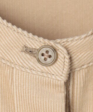 J.PRESS LADIES S Lightシャツコール ブラウス ベージュ系