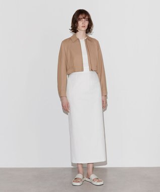 NAVE 【Nave　洗える】バルキーツイル ジップアップブルゾン キャメル系