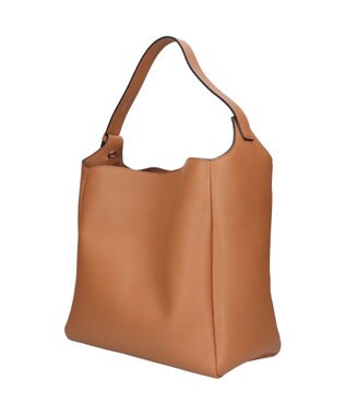 INTER-CHAUSSURES 【LORISTELLA】スマートソフト・バケットバッグ大きめ キャメル