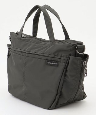 Y'SACCS 【Y’SACCS vous et】サイドジップ2WAYミニトート ダークグレー