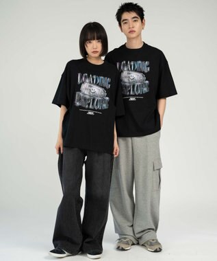 WEGO 【ユニセックス着用ITEM/SMLXLサイズ展開】アソートグラフィックT（SS） 柄17