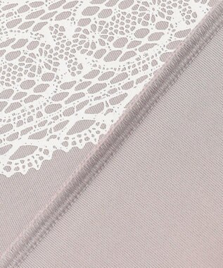 23区GOLF 【WOMEN/EC限定】レース柄 モックネック トレーナー ベージュ系