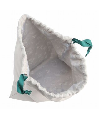 ACE BAGS & LUGGAGE HAyU × ace.  巾着 2点セット 猫柄 17824 アイボリー