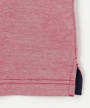 J.PRESS KIDS 【140-170㎝】COOLMAX コンビボーダー リブＴシャツ レッド系