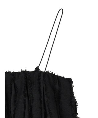 Green Parks ・ＡＮＤ　ＳＥＡＲＣＨフリンジストライプバルーンキャミ Black