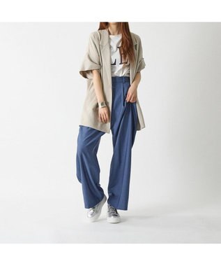 MODE ET JACOMO <MODE ET JACOMO>厚底ベルクロスニーカー シルバー