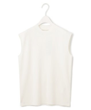  【洗える】 ドライコットンアセテート ノースリーブプルオーバー