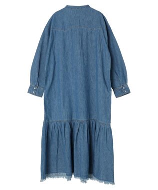 Green Parks ・ＳＵＧＡＲ　ＳＰＯＯＮ　デニムウエスタンワンピース Light Indigo