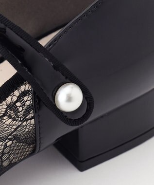 TOCCA PEARL MARY JANE PUMPS パンプス レースブラック系5