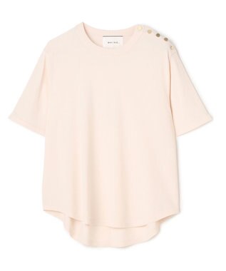 BEIGE， NADIA / ストレッチ メタルボタンニット Pink