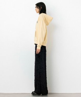 NAVE 【xNAVE】Six Sence Recordコラボ グラフィックフーディスウェット ライトイエロー系