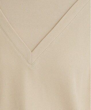 WEGO 【ANGIE VINTAGE】ワッフルフェイクレイヤードトップス ライトベージュ