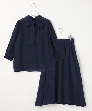 Feroux 【セットアイテム】2WAYボウタイ セットアップ ネイビー系