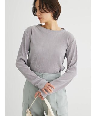 Green Parks ミニプリーツプルオーバー Light Gray