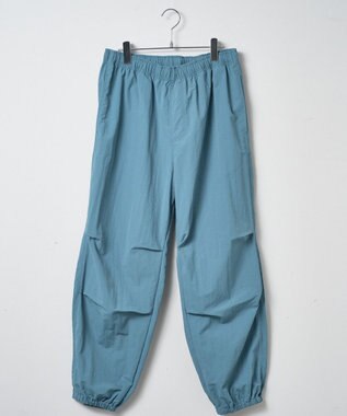 WEGO 【ウエストゴム/撥水/洗濯機可】ナイロンイージーパンツ ブルーその他