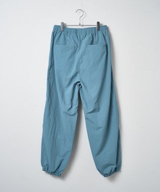 WEGO 【ウエストゴム/撥水/洗濯機可】ナイロンイージーパンツ ブルーその他