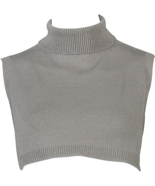 WACOAL ネックウォーマー 重ね着風 シンプルなデザイン レディース ZHK089 /ワコール シナモンブラウン