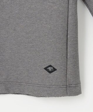 JOSEPH ABBOUD MOUNTAIN 【MADE IN JAPAN】ダイヤモンドワッフル 長袖 アウトドア Tシャツ グレー系
