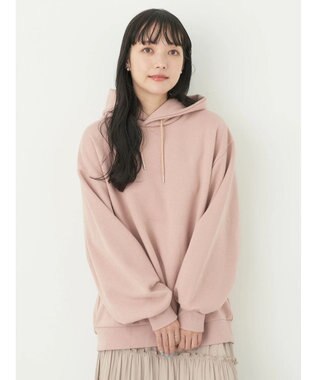 earth music&ecology 裏起毛パーカー Pink