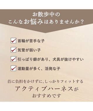 PET PARADISE リサとガスパール アクティブハーネス 《三角柄》 ３Ｓ 小型犬 ホワイト×ネイビー