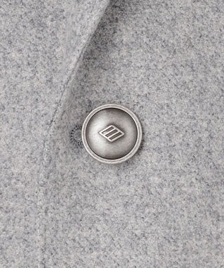 JOSEPH ABBOUD 【キングサイズ・ソフト/JAPANファブリック/LIBERTY柄裏地】ムリネフランネル ジャケット ライトグレー系