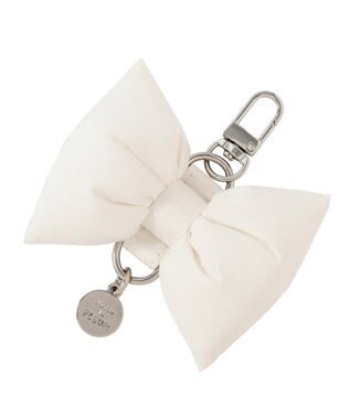 Maison de FLEUR ボリュームリボンチャーム Ivory