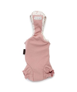 PET PARADISE 花柄 フリル マナーオール 【小型犬】 ピンク ピンク