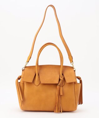 UNBILLION 【テレビ ドラマ着用アイテム】perche 姫路オイルレザーフラップ付きトートバッグS キャメル