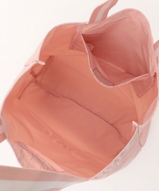 TOCCA 【WEB限定・A4サイズ対応】BICOLOR RIBBON ECOBAG エコバッグ ピンク系