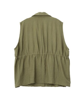 Green Parks ドロストミリタリーベスト Khaki