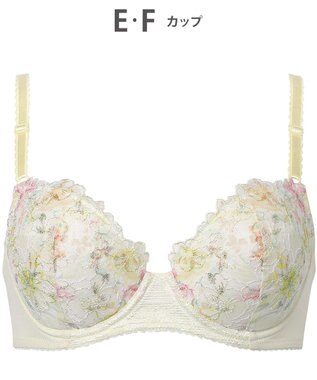 Wing 【ナチュラルアップブラ】 AA~Gカップ展開 ふっくら自然なまるみでバストアップ KB2060 ウイング／ワコール イエロー