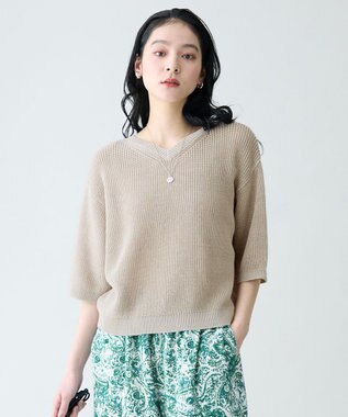 ANY ラミータッチニットT