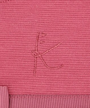 組曲 KIDS 【80-100cm】グログランワンピース オールドローズ系